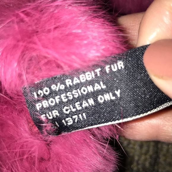 Rabbit Fur Scarf - Picture 6 of 6